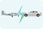 Tesla with wings